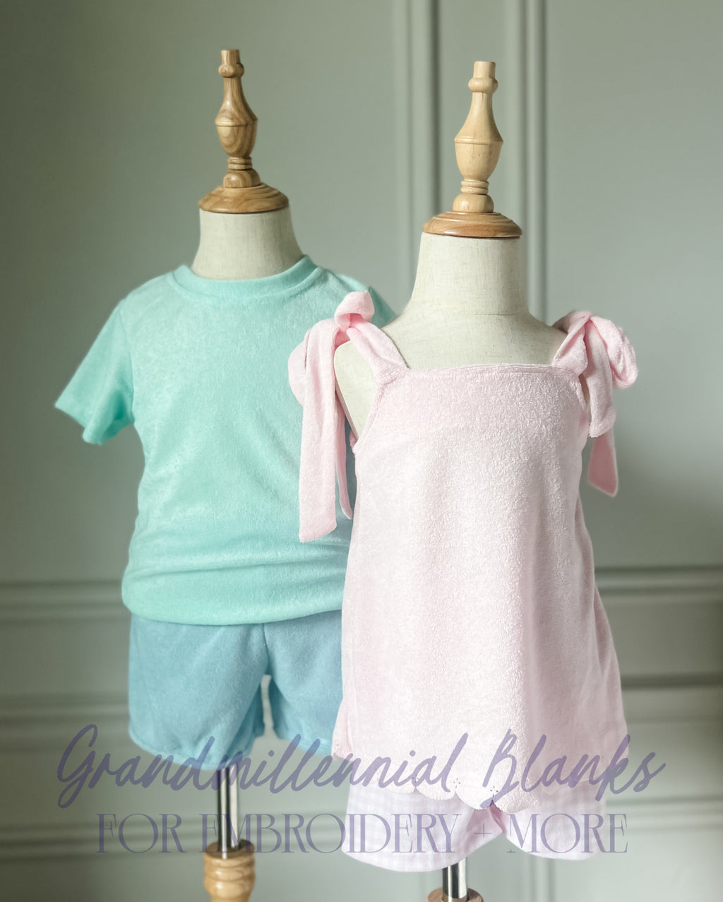 Nantucket, pink terry set