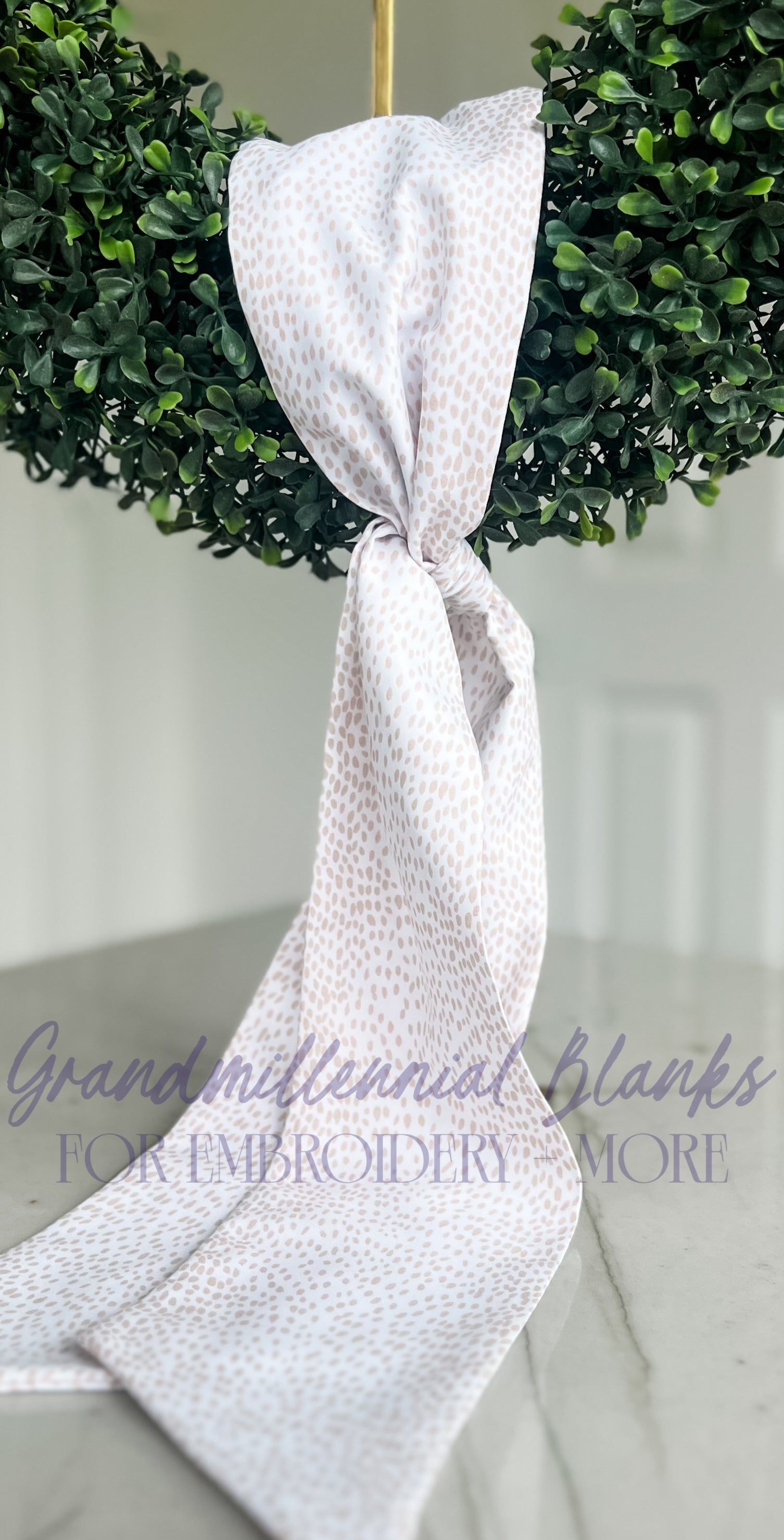 Wreath Sash, Goldie