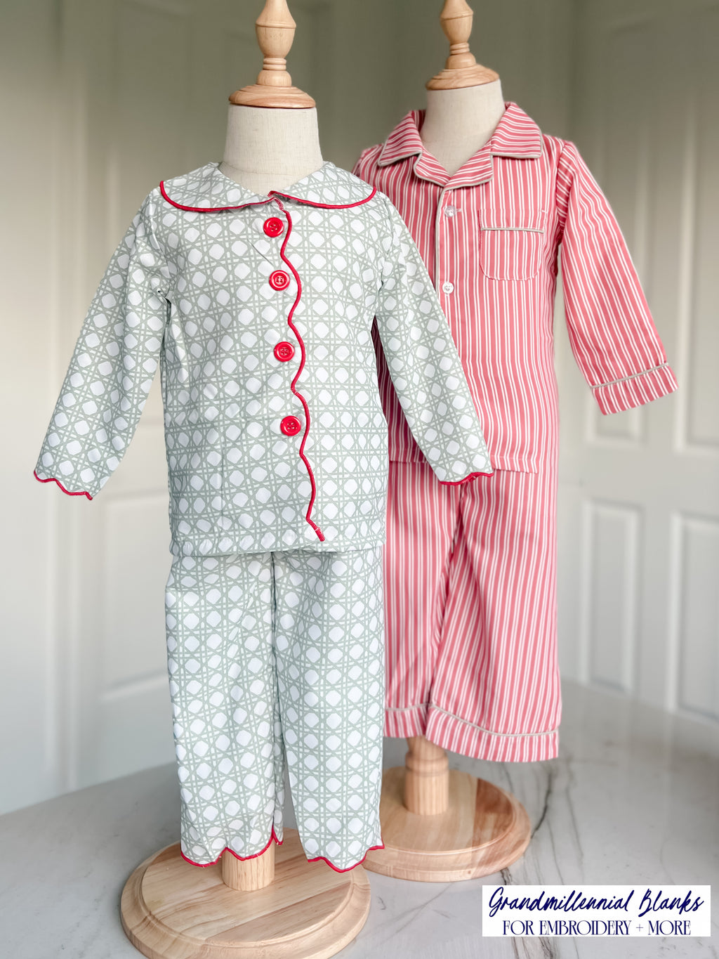 Dear Santa (Stripe) Pajamas CHILD PREORDER