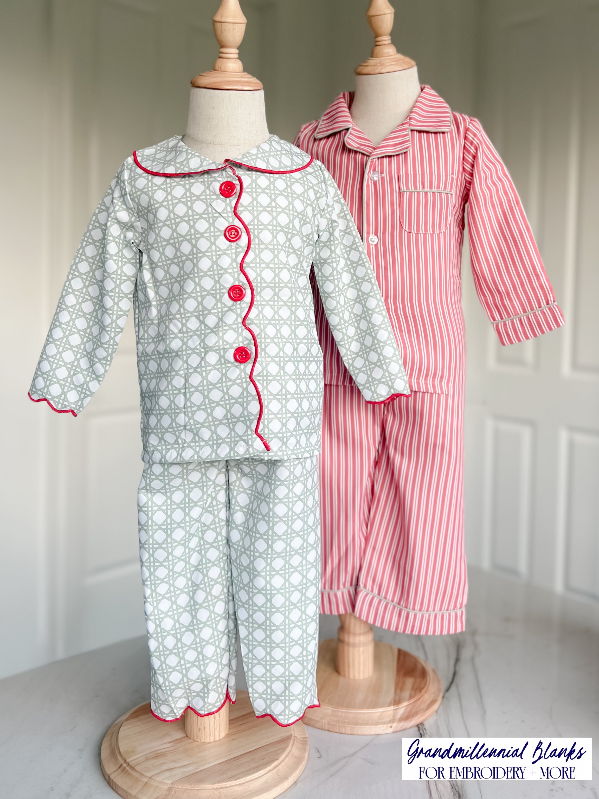 Dear Santa (Stripe) Pajamas CHILD PREORDER