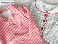 Dear Santa Stripe Pajamas, ADULT PREORDER