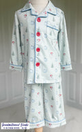 Little Blue Christmas Pajamas