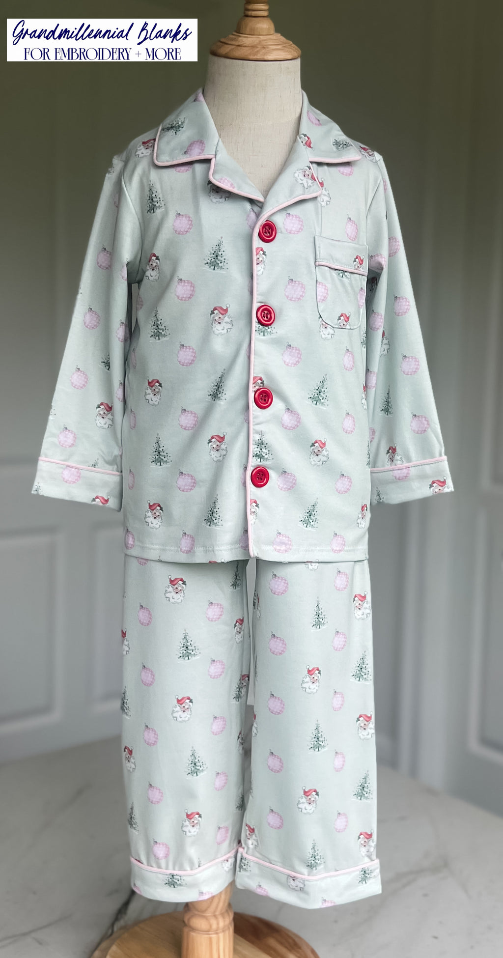 Little Pink Christmas Pajamas