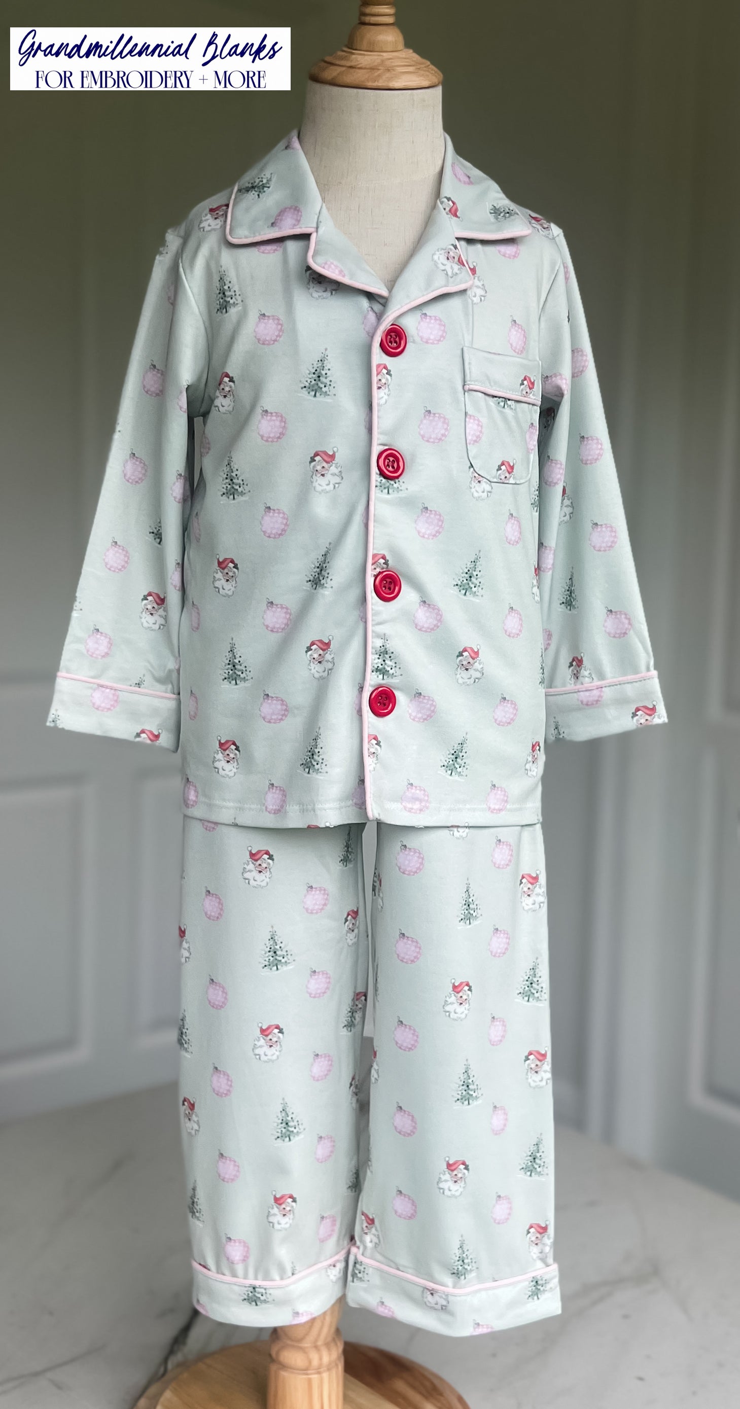 Little Pink Christmas Pajamas