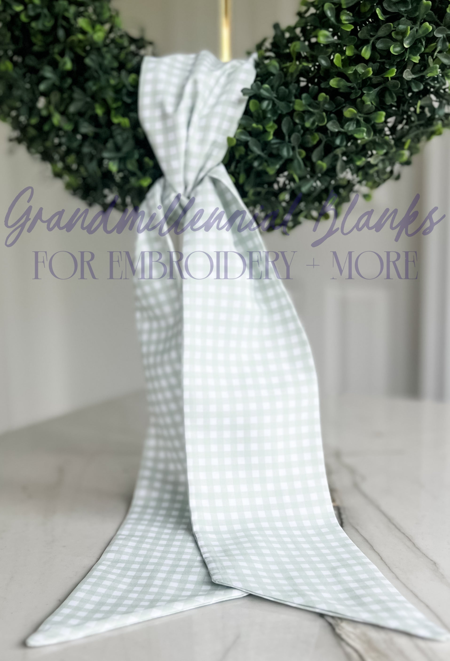 Wreath Sash, Sorbet